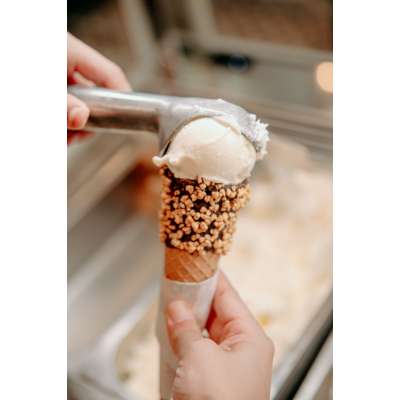 Gelateria Pomo d’oro piaggo fagyis kocsi