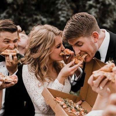 Pizza a nagy napon