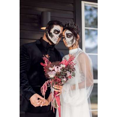 Görög mítosz által ihlettett a halloween esküvőt 3.