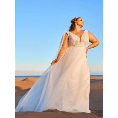 Ashley Graham & Pronovias plusz size kollekció 3.